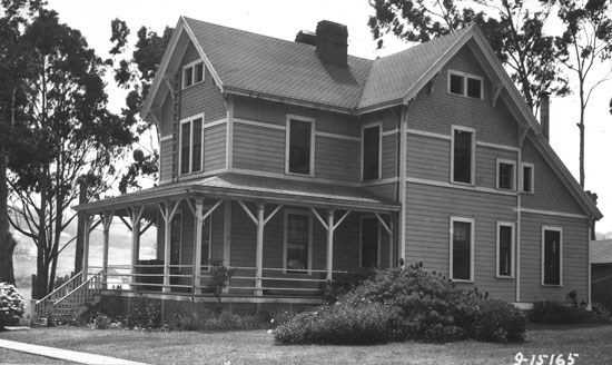 historic photo of Presidio Queen Anne building