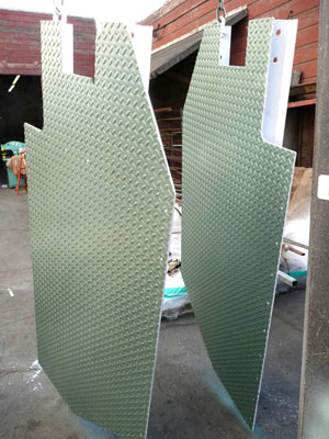 newly manufactured platforms