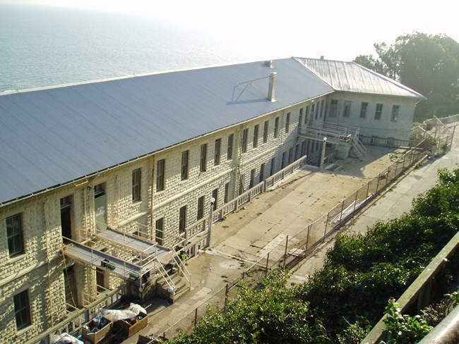 Alcatraz Barracks Building