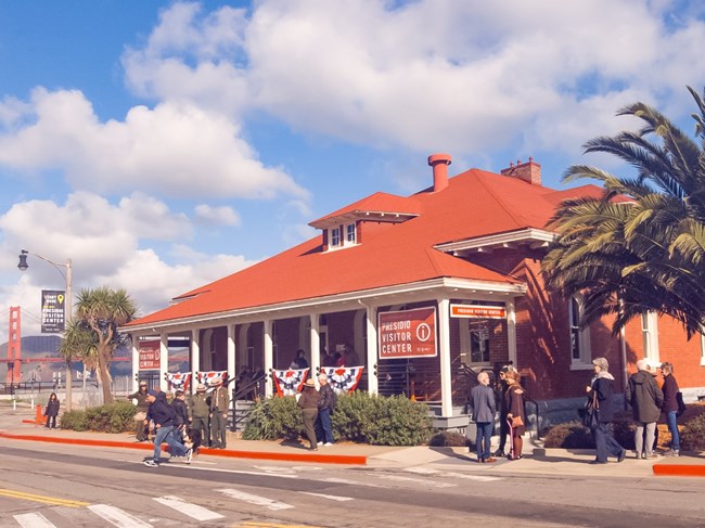 Presidio visitor's center grand opening