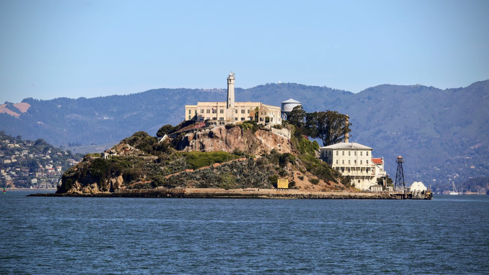 Alcatraz Island from the Ferry