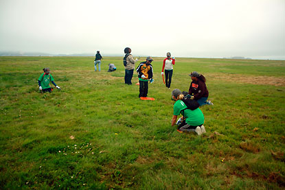 Volunteers at Golden Gate National Parks responding to President Obama's Call for Service.