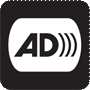 Audio description program icon.