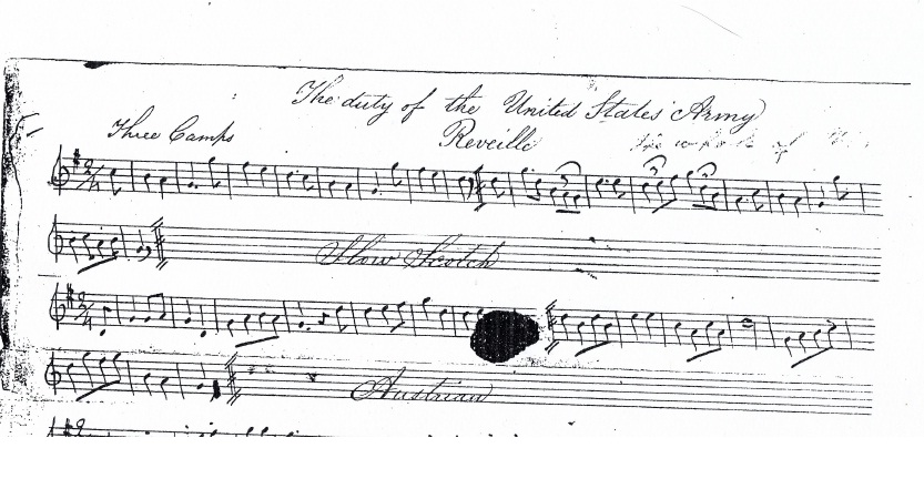 First two tunes of reveille
