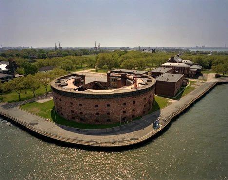 Aerial View of Castle Williams