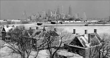 Fort Jay and the New York skyline from the top of Liggett Hall donated by a participant in the Oral History Program, January 1954. Fort Jay and the New York skyline from the top of Liggett Hall donated by a participant in the Oral History Program, January 1954.