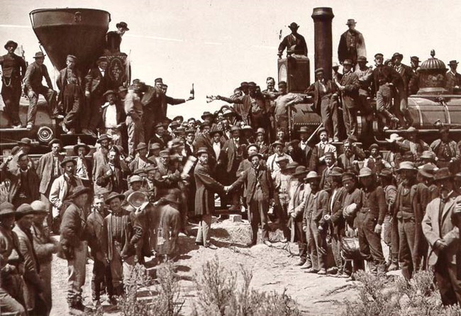 A Moment in Time - Golden Spike National Historical Park (U.S.