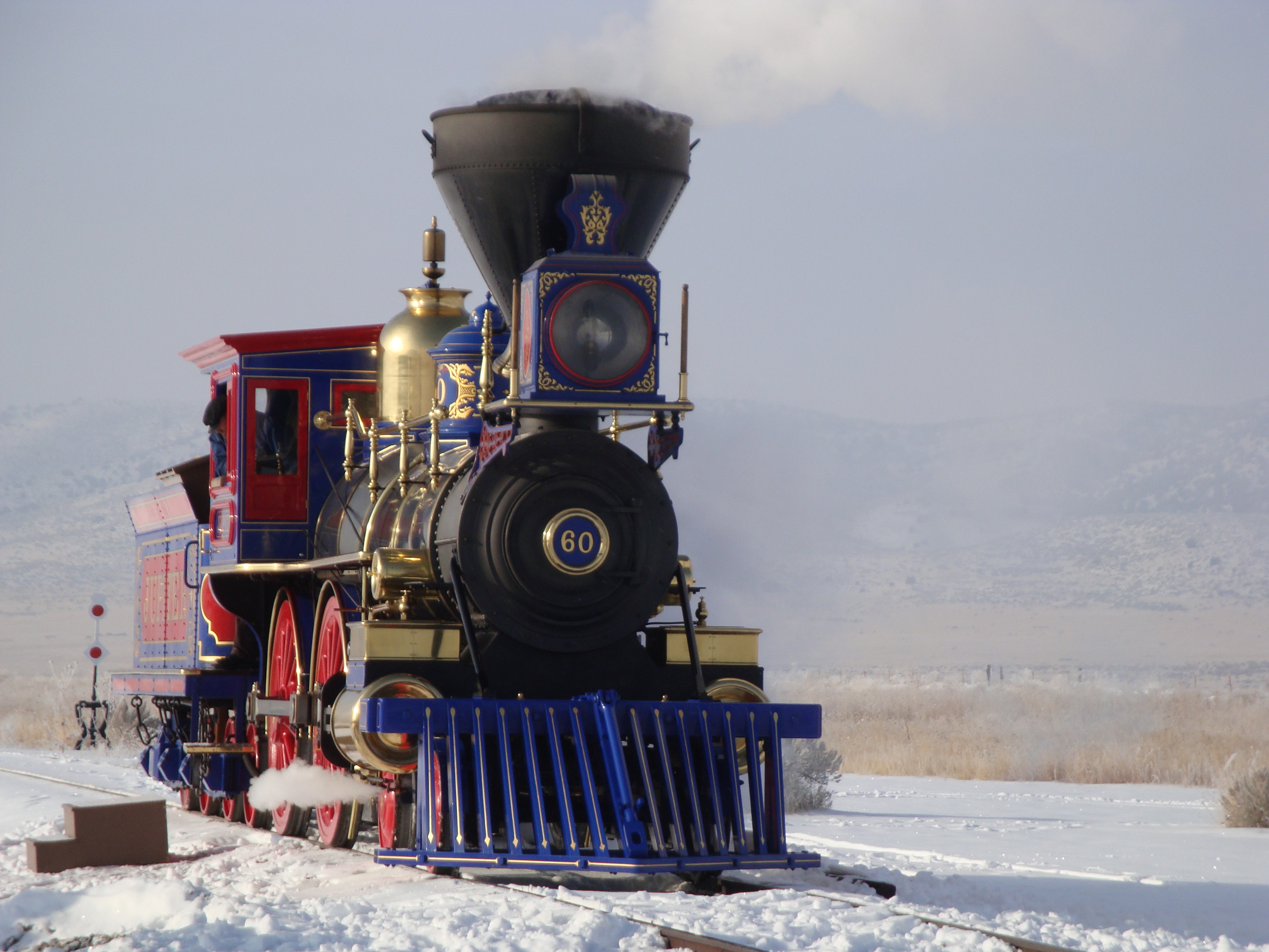 Central Pacific Railroad Locomotive Jupiter