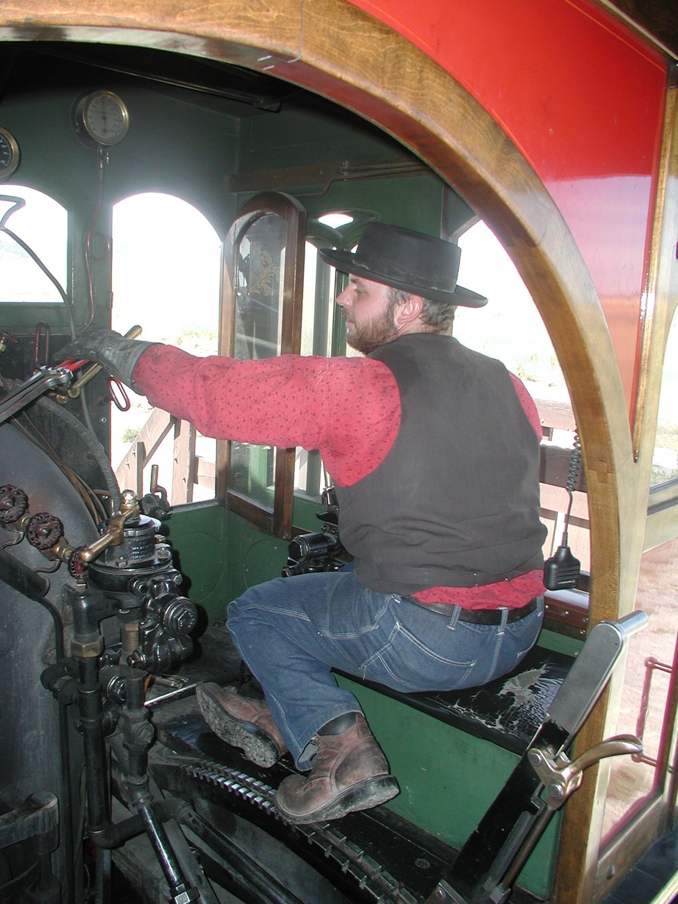 Engineer Richard Carroll operating #119
