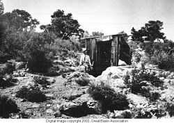 Early entrance to Lehman Caves