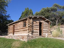 wooden cabin