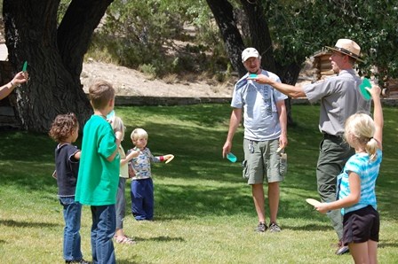 Ranger hosting kids program