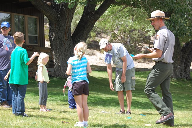 A ranger program for children.