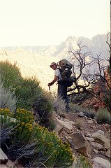 Rick on the trail