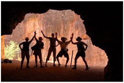 GCA Field Institute participants pose at the entrance to Redwall Cavern.