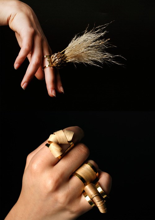 mixed media jewelry by Georgina Orme