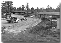 YAVAPAI LODGE DURING CONSTRUCTION 1958