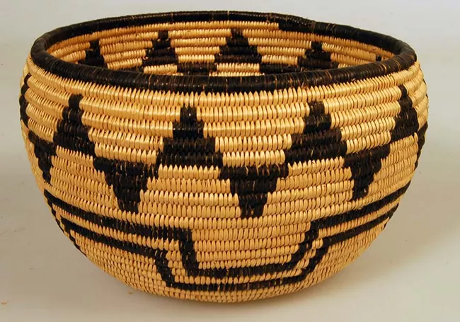 Backet artifacts of the indigenous Basketweaver cultures that have inhabited the Grand Canyon region