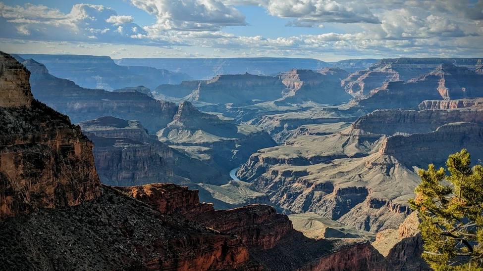 Grand Canyon and Colorado River From Above Grand Canyon and Colorado River From Above