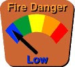 fire - low danger sign