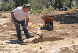 Preparing the restoration site