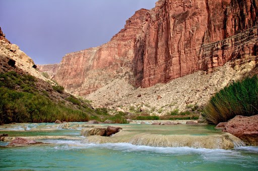 The Little Colorado River near the Confluence with the Colorado River