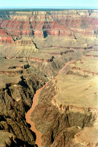 The Colorado River in the inner gorge. NPS Photo. The Colorado River in the inner gorge. NPS Photo.