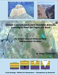 Cover of Grand Canyon Geology Training Manual.