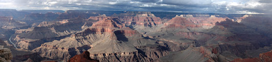 View from Mojave Point on Hermit Road. NPS Photo by M. Quinn