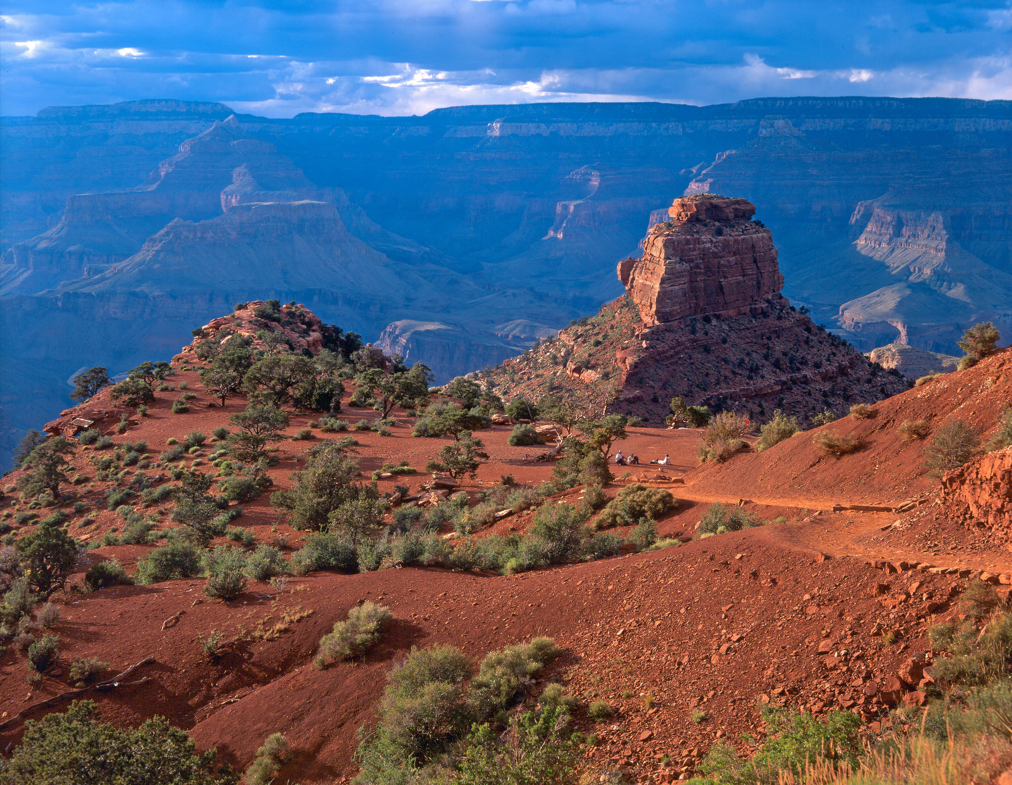 Cedar Ridge and facility on the South Kaibab Trail