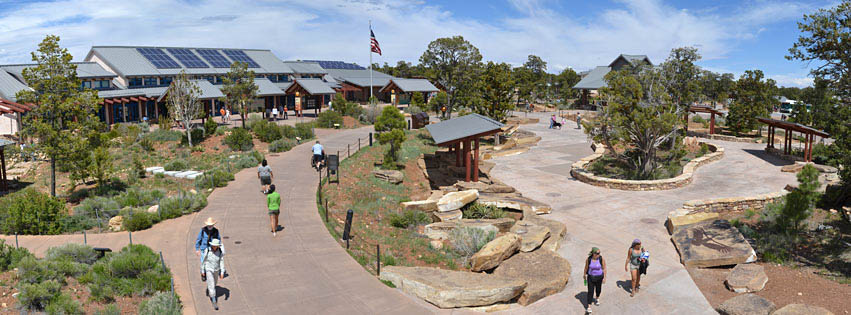 The Grand Canyon visitor center.