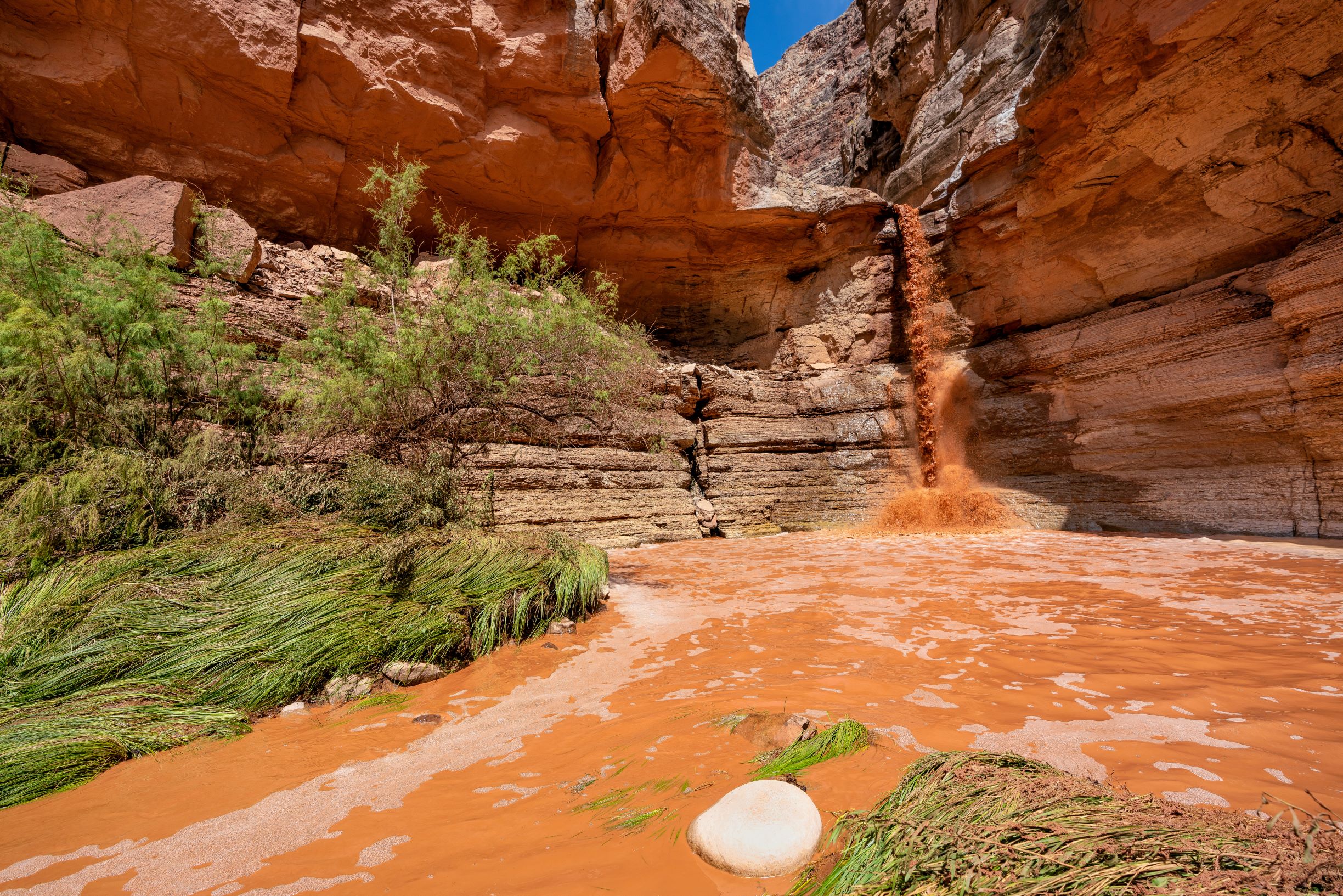 Tatahatso Flash Flood following a monsoon rain-July 2018