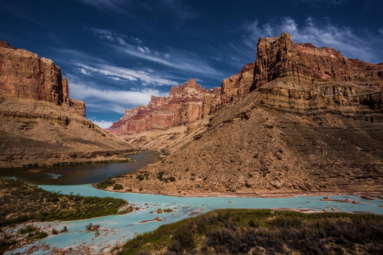 Little Colorado River The confluence of the Little Colorado and the Colorado Rivers