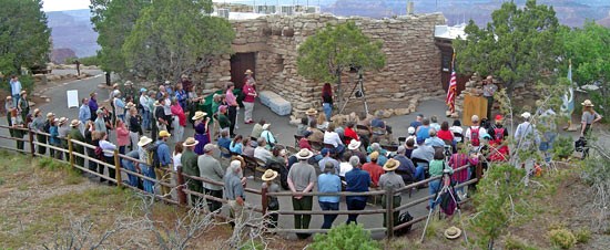 Rededication of Yavapai Observation Station. May 24, 2007