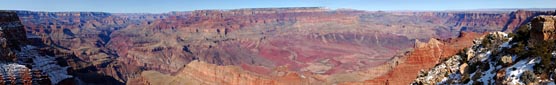 The Grand Canyon from Lipan Point on the South Rim