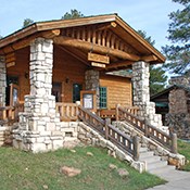 Entrance to the North Rim Visitor Center