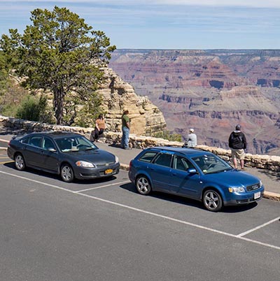 Parking - South Rim Visitor Center and Village - Grand Canyon National Park  (U.S. National Park Service)