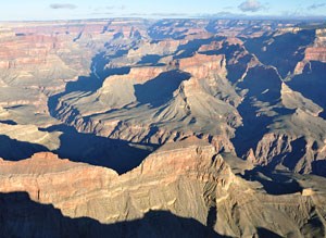 View northwest across the Grand Canyon View northwest across the Grand Canyon