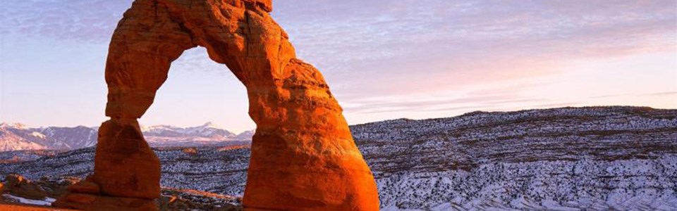 Delicate Arch at Arches National Park.