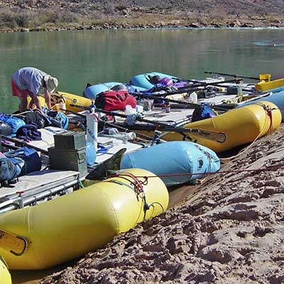 Commercial river rafting.