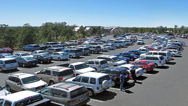 Parking - South Rim Visitor Center and Village - Grand Canyon National Park  (U.S. National Park Service)