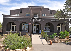 The front entrance to Verkamps Visitor Center. The front entrance to Verkamps Visitor Center.