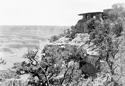 West Facing Exposure of Yavapai Museum in 1929.