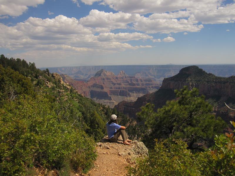 Thea at the North Rim