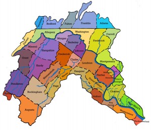 Potomac River Watershed Map Potomac Watershed Cleanup - Greenbelt Park (U.s. National Park Service)