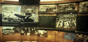 a picture of a Martin Luther King display