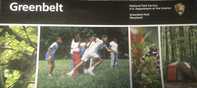 a picture of the Greenbelt Park brochure a picture of the Greenbelt Park brochure