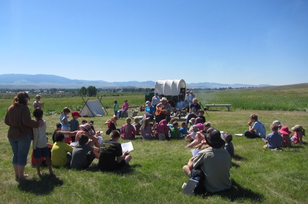 Campfire sing-along Campfire sing-along