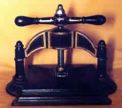 Image of Conrad Kohrs letterpress.