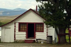 Image of tack room used for horse gear.
